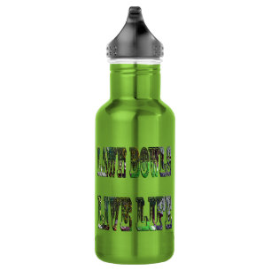 Lawn Bowls Live Life Picture Logo, 532 Ml Water Bottle