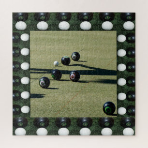 Lawn Bowls, Oh That Was So Close,  Jigsaw Puzzle
