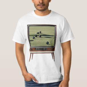 Lawn Bowls On Analogue Television, T-Shirt