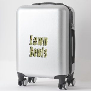 Lawn Bowls Picture Logo,