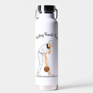 Lawn Bowls: Resting Bowls Face, Funny Water Bottle