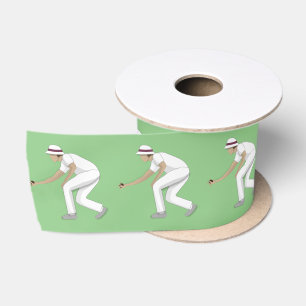 Lawn Bowls Satin Ribbon