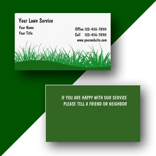 Lawn Business Cards (Creator Uploaded)