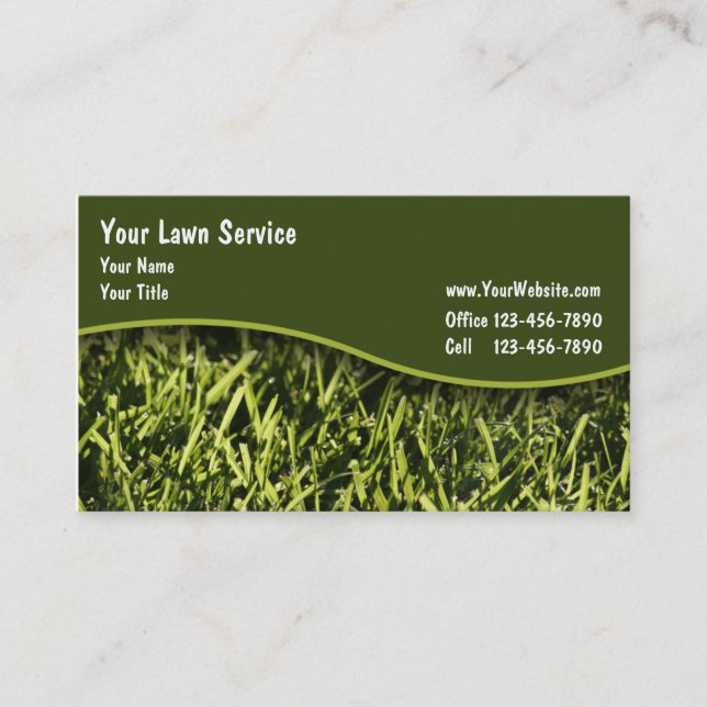 Lawn Business Cards (Front)