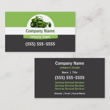 Lawn Care Business Card