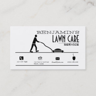 Lawn Care Business Card