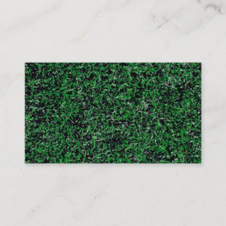 Lawn care business card design