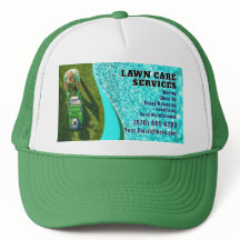 Lawn Care Business Card Landscaping Mowing Grass