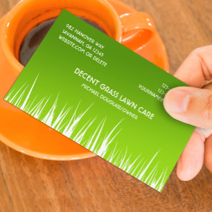 Lawn Care Business Cards