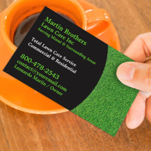 Lawn Care Business Cards