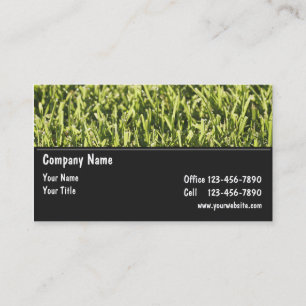 Lawn Care Business Cards