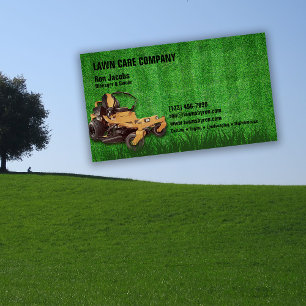 Lawn Care Company Business Card
