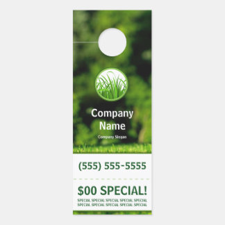 Lawn Care Door Hanger