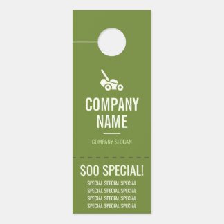 Lawn Care Door Hanger