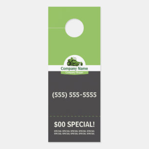 Lawn Care Door Hanger