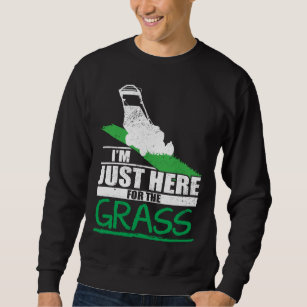 Lawn Care Funny Lawn Mower Grass Mowing Sweatshirt