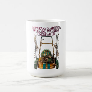 Lawn Care Gladiator T Shirt Coffee Mug