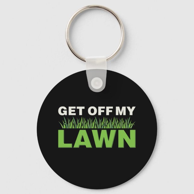 Lawn Care Keychain (Front)