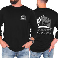 Lawn Care Landscape Logo Business Long Sleeve