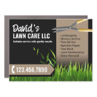 Lawn Care Landscaping Mowing Black & Beige