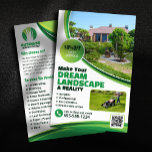 Lawn Care Landscaping Mowing Grass Tree Service Flyer<br><div class="desc">This comprehensive flyer template is perfect for showcasing a wide range of services,  from basic lawn care to specialized landscaping and cleanup solutions. The clear layout and informative design will attract customers seeking a reliable and experienced team for all their outdoor needs.</div>