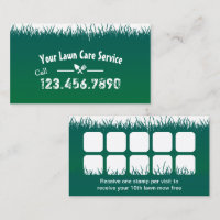 Lawn Care & Landscaping Professional Loyalty Punch