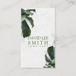 Lawn care or Landscaping Business Card