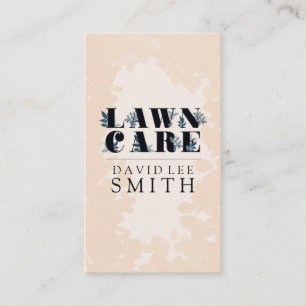 Lawn care or Landscaping Business Card