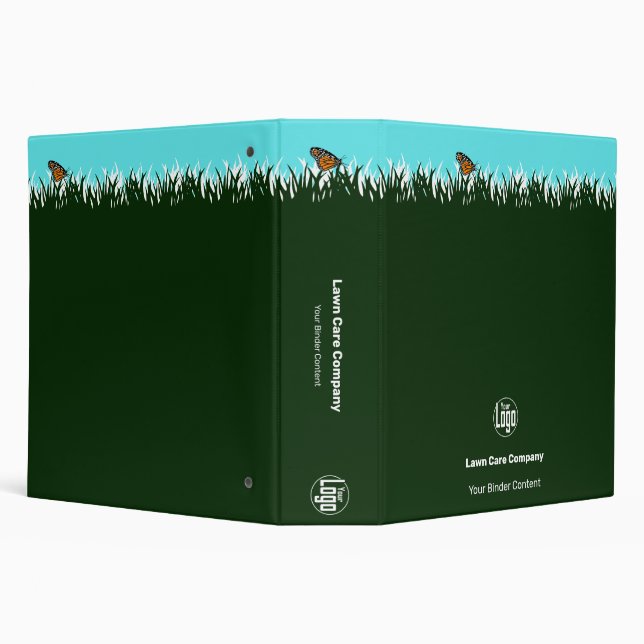 Lawn Care Service Office Binder (Background)