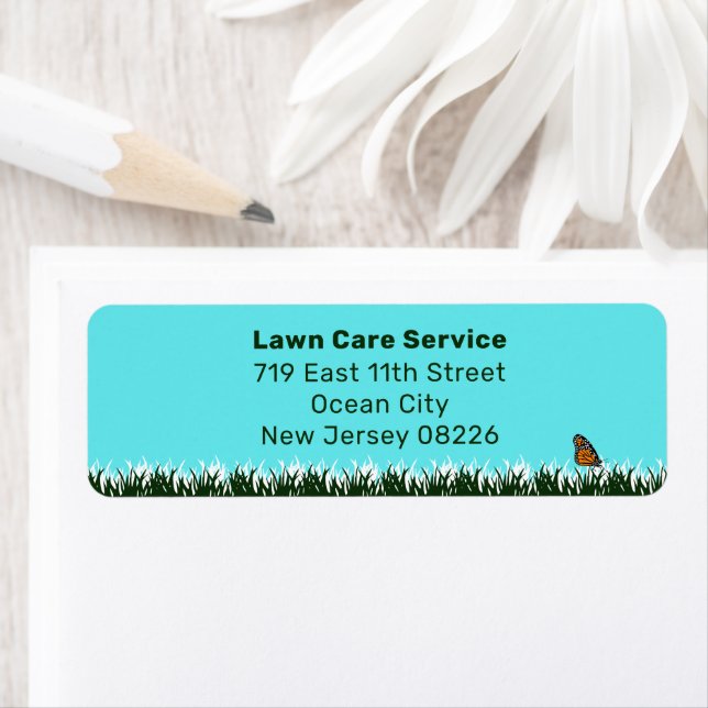 Lawn Care Service Return Address (Insitu)