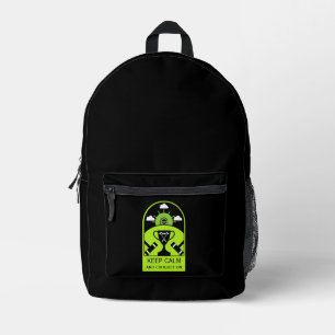 Lawn Croquet Printed Backpack