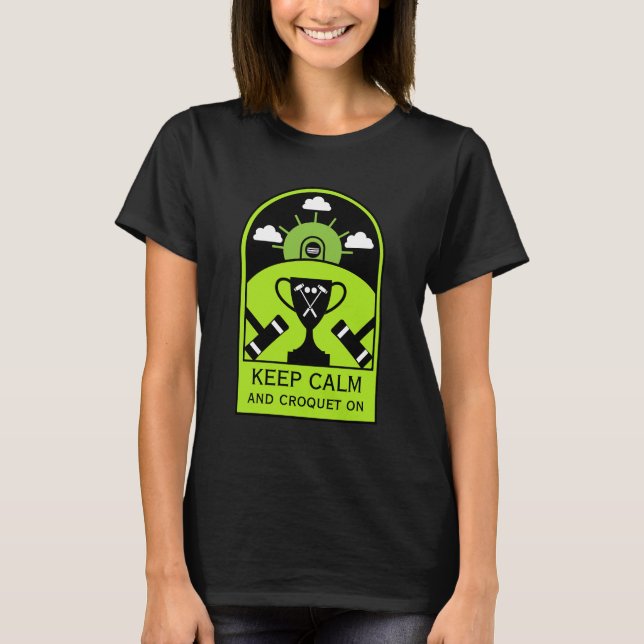 Lawn Croquet T-Shirt (Front)
