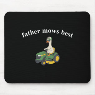Lawn Dad Funny Goose Fathers Day Papa Mouse Pad