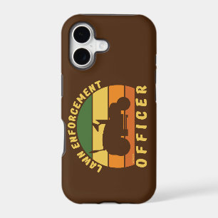 LAWN ENFORCEMENT OFFICER funny gardening gift
