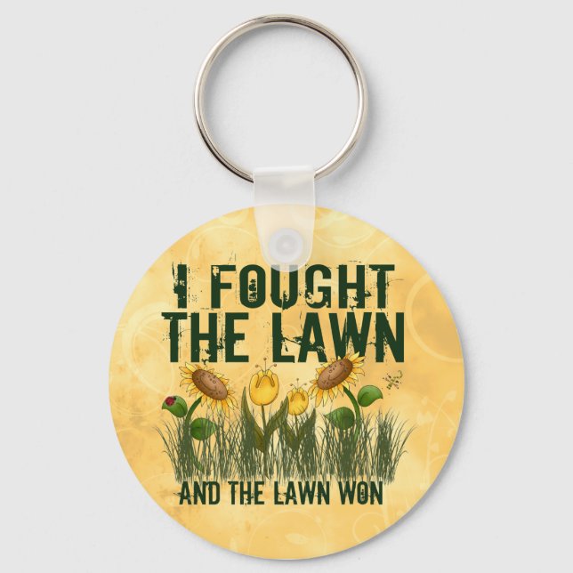 Lawn Fighter Keychain (Front)