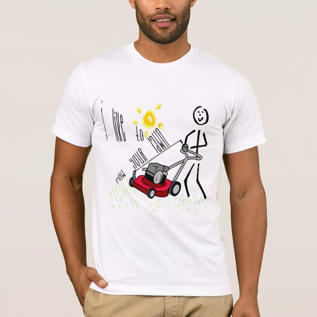 Lawn Mower2 T-Shirt (Front)