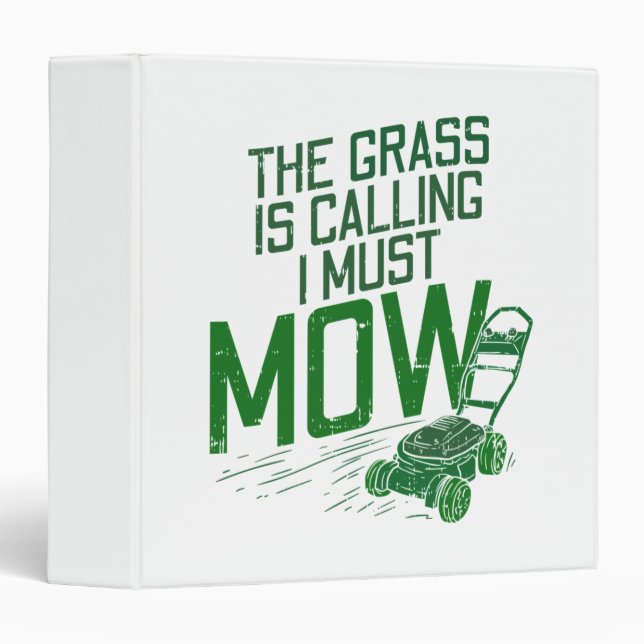 Lawn Mower Binder (Front/Spine)