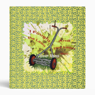 Lawn Mower Dad Binder