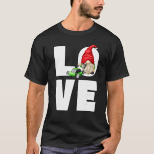Lawn Mower Dad Garden Gnome For Men Who Love Garde T-Shirt
