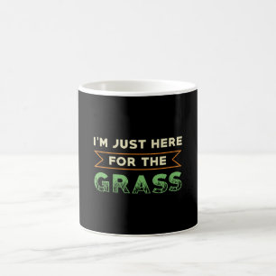 Lawn Mower I'm Just Here For The Grass Lawn Mowing Coffee Mug