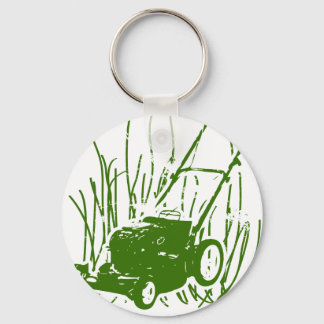 Lawn Mower Keychain
