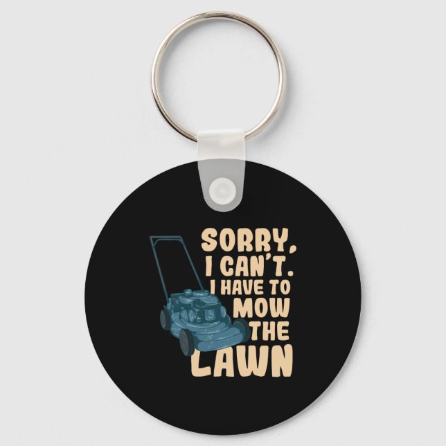 Lawn Mower Keychain (Front)
