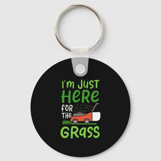 Lawn Mower Keychain (Front)