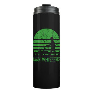 Lawn Mower Lawn Whisperer Gardener Gift Thermal Tumbler