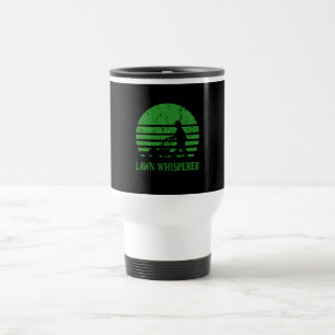 Lawn Mower Lawn Whisperer Gardener Gift Travel Mug