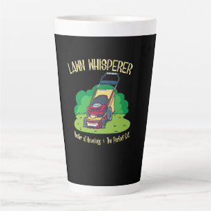 Lawn Mower - Lawn Whisperer Latte Mug