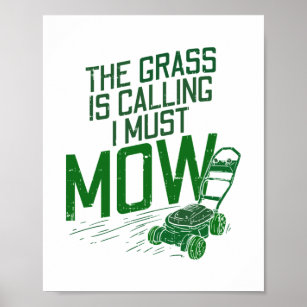 Lawn Mower Poster