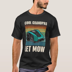 Lawn Mower Robot Allotment Gardener Lawn Whisperer T-Shirt