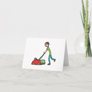 Lawn Mowing Card