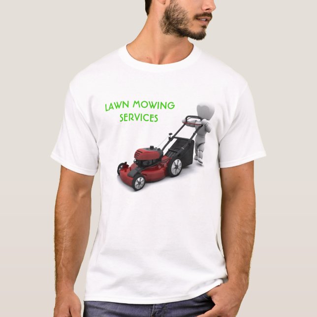Lawn Mowing Company T-Shirt (Front)
